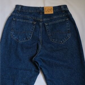 vintage LEE darkwash tapered leg denim 30W
